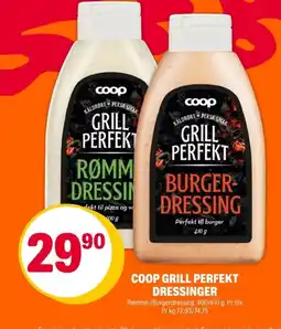 Coop Extra Coop grill perfekt dressinger tilbud