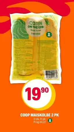 Coop Extra Coop maiskolbe 2 pk tilbud