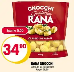 Coop Extra Rana gnocchi tilbud