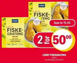 Coop Extra Lerøy fiskegrateng tilbud