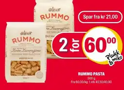 Coop Extra Rummo pasta tilbud