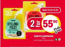 Coop Extra Coop kyllingpålegg tilbud
