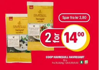 Coop Extra Coop havregull havregrøt tilbud