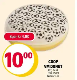 Coop Extra Coop VM donut tilbud