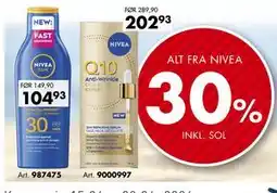 Sparkjøp ALT FRA NIVEA tilbud