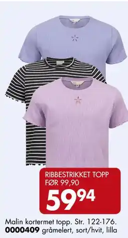 Sparkjøp RIBBESTRIKKET TOPP tilbud