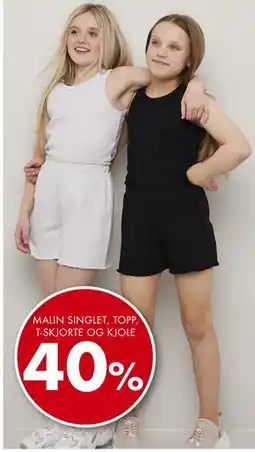 Sparkjøp MALIN SINGLET, TOPP, T-SKJORTE OG KJOLE tilbud