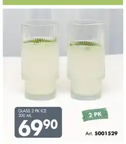 Sparkjøp GLASS 2 PK ICE 300 ML tilbud