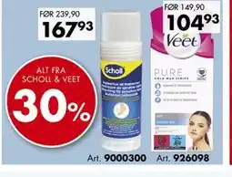 Sparkjøp ALT FRA SCHOLL & VEET tilbud