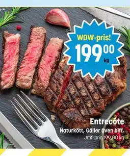 Eurocash Entrecôte tilbud