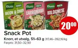 Spar Snack Pot tilbud