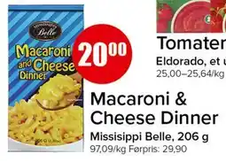 Spar Macaroni & Cheese Dinner tilbud