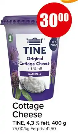 Spar Cottage Cheese tilbud