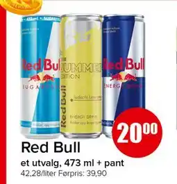 Spar Red Bull tilbud
