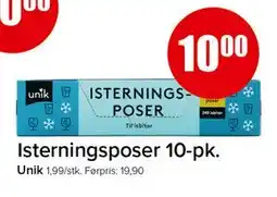 Spar Isterningsposer 10-pk tilbud