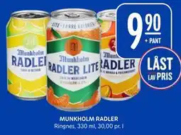 Rema 1000 MUNKHOLM RADLER tilbud