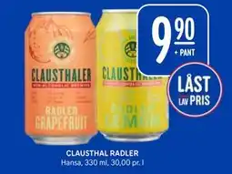 Rema 1000 CLAUSTHAL RADLER tilbud
