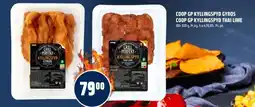 Coop Obs Coop GP kyllingspyd gyros , Coop GP kyllingspyd thai lime tilbud