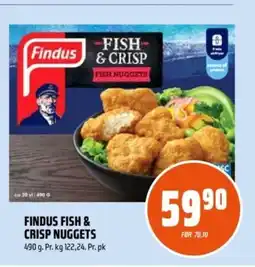 Coop Obs Findus Fish & crisp nuggets tilbud