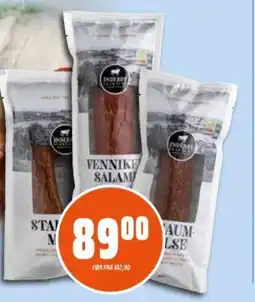 Coop Obs Inderøy spekepølser tilbud