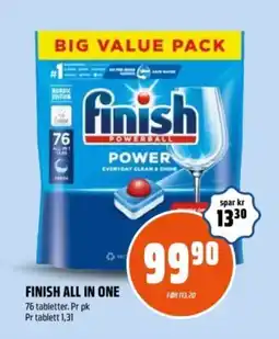 Coop Obs Finish All in one tilbud