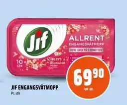 Coop Obs Jif Engangsvåtmopp tilbud