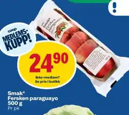 Coop Obs Smak Fersken Paraguayo tilbud