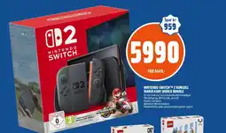 Coop Obs Nintendo Switch 2 konsoll Mario kart world bundle tilbud