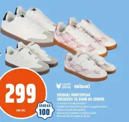 Coop Obs Okidoki/ Northpeak sneakers til barn og junior tilbud