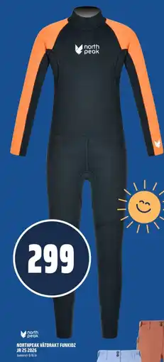 Coop Obs Northpeak våtdrakt funkidz Jr 25 2026 tilbud