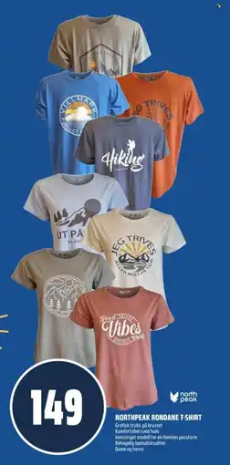 Coop Obs Northpeak rondane T-shirt tilbud