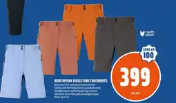 Coop Obs Northpeak Rasletind turshorts tilbud