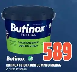 Coop Obs Butinox futura dør og vindu maling tilbud