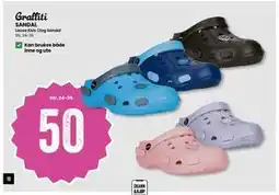 Sport Outlet Graffiti SANDAL tilbud