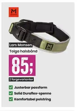Sport Outlet Lars Monsen Tolga halsbånd tilbud
