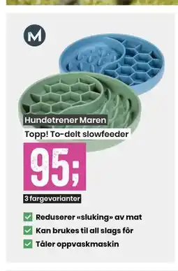 Sport Outlet Topp! To-delt slowfeeder tilbud