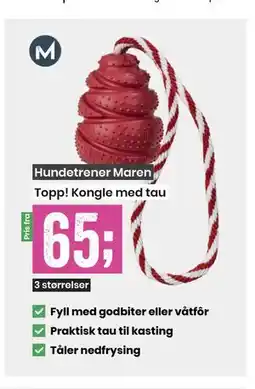 Sport Outlet Topp! Kongle med tau tilbud