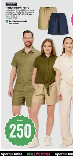 Sport Outlet Shorts tilbud
