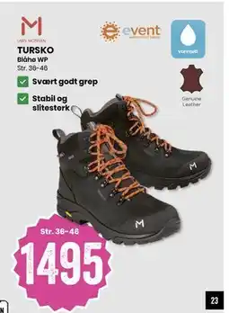 Sport Outlet TURSKO Blåhø WP tilbud