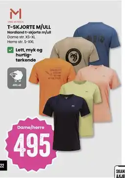 Sport Outlet T-SKJORTE M/ULL tilbud