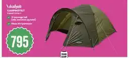 Sport Outlet Vikafjell CAMPINGTELT Kuppel Camp 4 tilbud