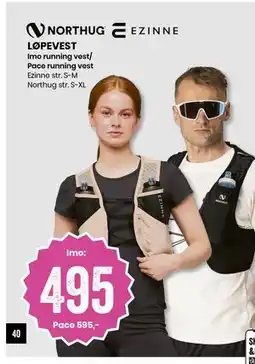 Sport Outlet LØPEVEST tilbud