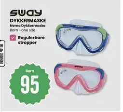 Sport Outlet DYKKERMASKE tilbud