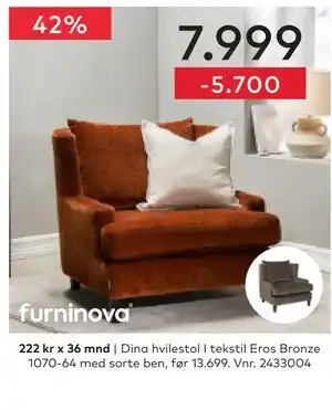 Skeidar Dina hvilestol tilbud