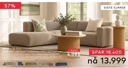 Skeidar MODULSOFA tilbud
