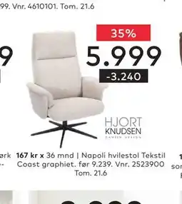 Skeidar Napoli hvilestol tilbud