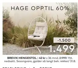 Skeidar BREVIK HENGESTOL tilbud