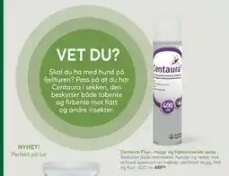 Vitusapotek Centaura Flue-, mygg- og flåttavvisende spray tilbud