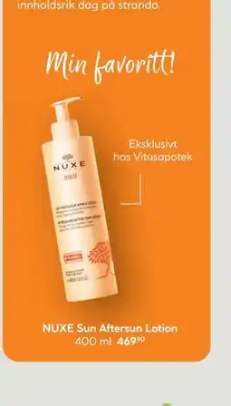 Vitusapotek NUXE Sun Aftersun Lotion tilbud