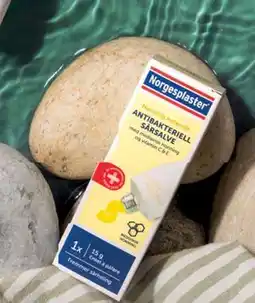 Vitusapotek Norgesplaster antibakteriell sårsalve tilbud